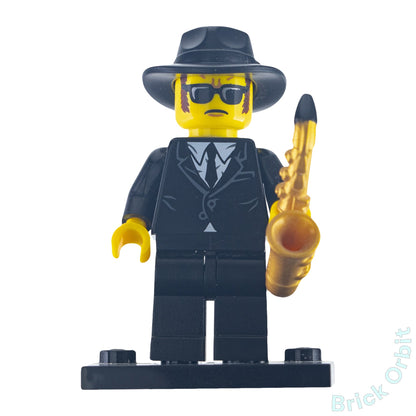 Genuine LEGO® SAXOPHONE PLAYER, SERIES 11 (col174) Minifigure - Collectible Minifigures - Used - Product Image from Brick Orbit