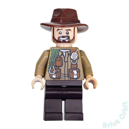 Genuine LEGO® SINJIN PRESCOTT (jw076) Minifigure - Jurassic World - Used - From 1221161 - Product Image from Brick Orbit