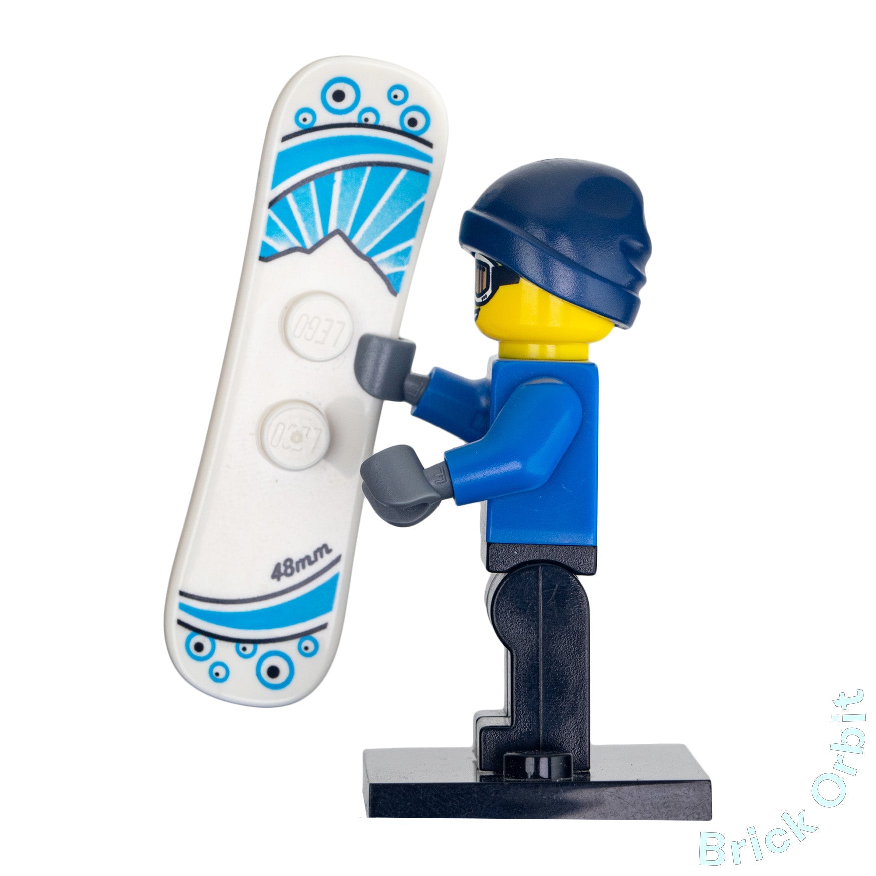 Genuine LEGO® SNOWBOARDER GUY, SERIES 5 (col080) Minifigure - Collectible Minifigures - Used - Product Image from Brick Orbit