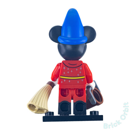 Genuine LEGO® SORCERER'S APPRENTICE MICKEY, DISNEY 100 (dis095) Minifigure - Collectable Minifigures - Used - Product Image from Brick Orbit
