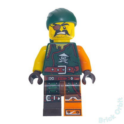 Genuine LEGO® SQIFFY (njo203) Minifigure - Ninjago - Used - Product Image from Brick Orbit