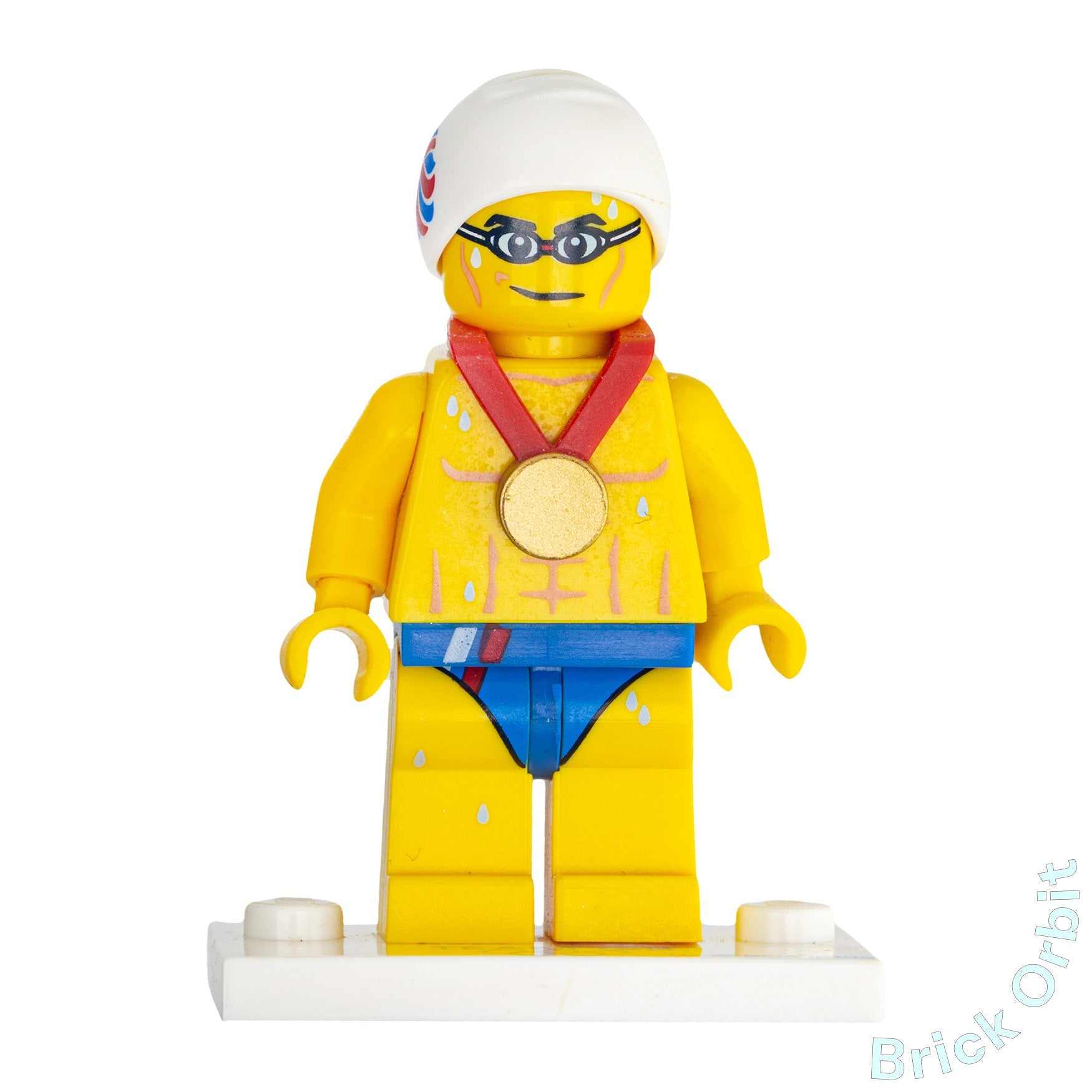 Genuine LEGO® STEALTH SWIMMER, TEAM GB (tgb002) Minifigure - Collectible Minifigures - Used - Product Image from Brick Orbit