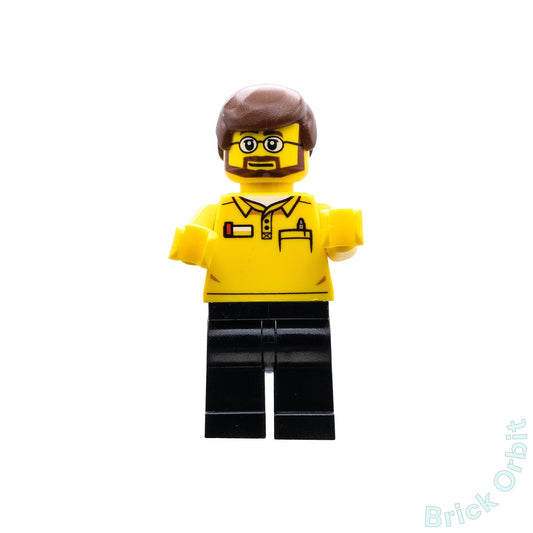 Genuine LEGO STORE EMPLOYEE (cty0578) - City - Used LEGO® Minifigure from set 60097-1 - Product Image from Brick Orbit