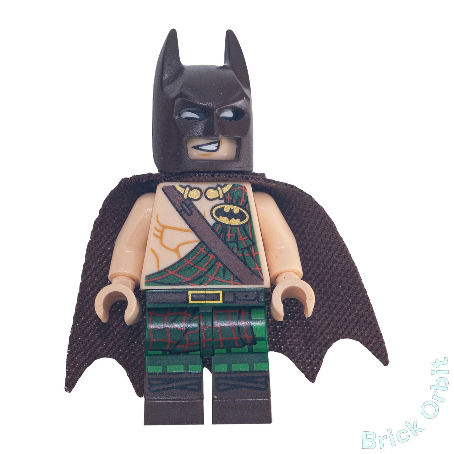 Genuine LEGO® TARTAN BATMAN (sh304) Minifigure - The Lego Batman Movie - Used - From Book - Product Image from Brick Orbit