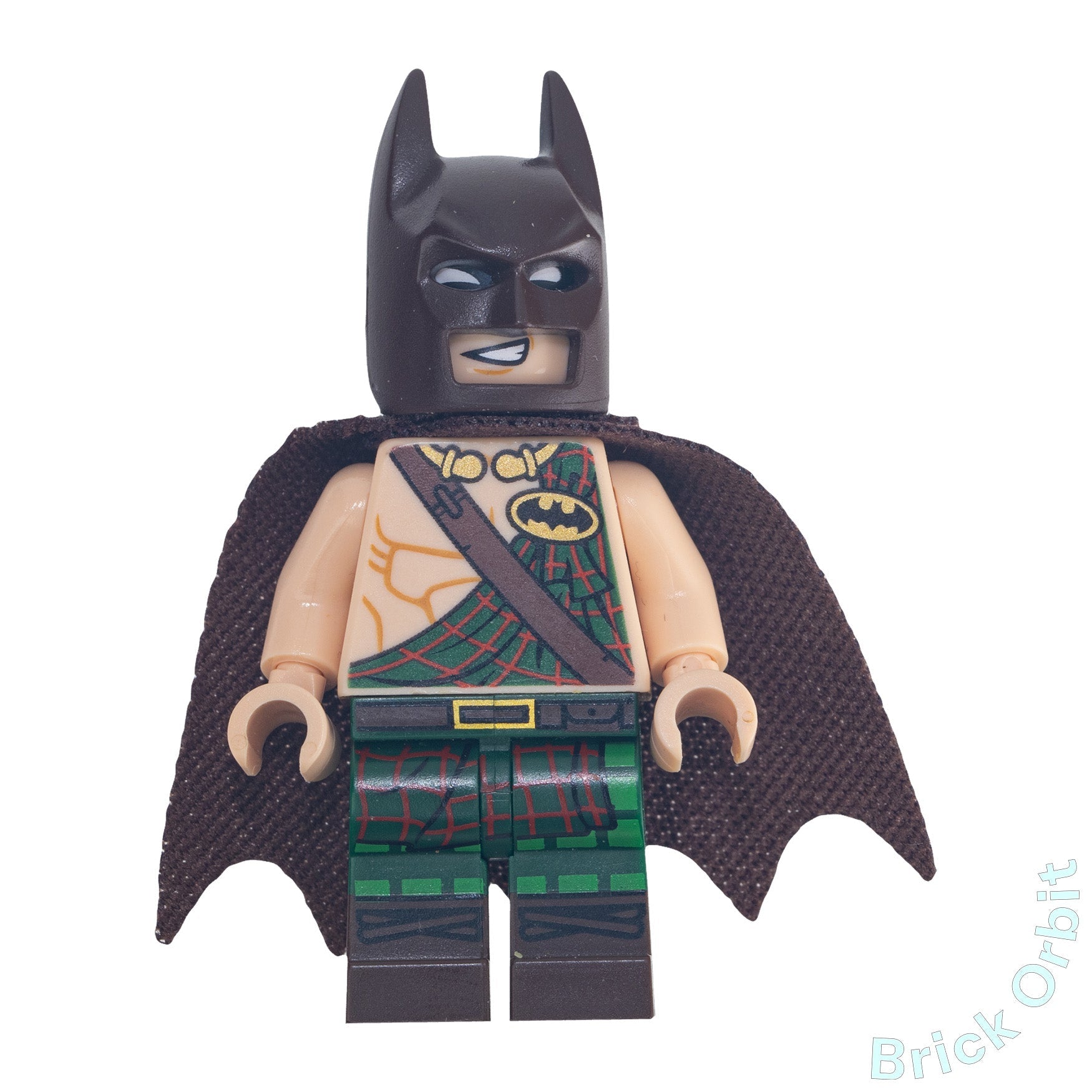 Genuine LEGO® TARTAN BATMAN (sh304) Minifigure - The Lego Batman Movie - Used - From Book - Product Image from Brick Orbit
