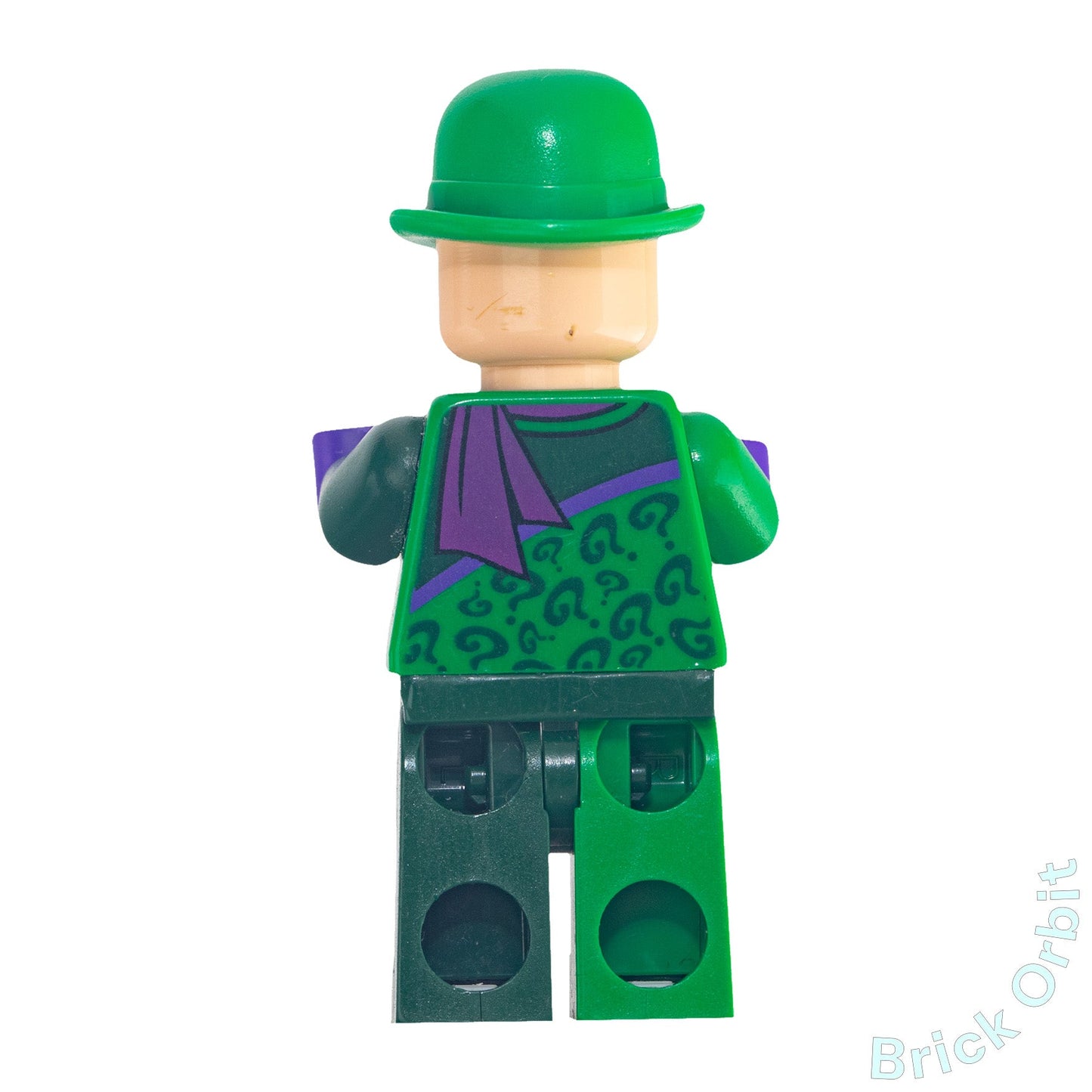 Genuine LEGO® THE RIDDLER (sh088) Minifigure - Dc Comics Super Heroes - Used - From 76012 - Product Image from Brick Orbit
