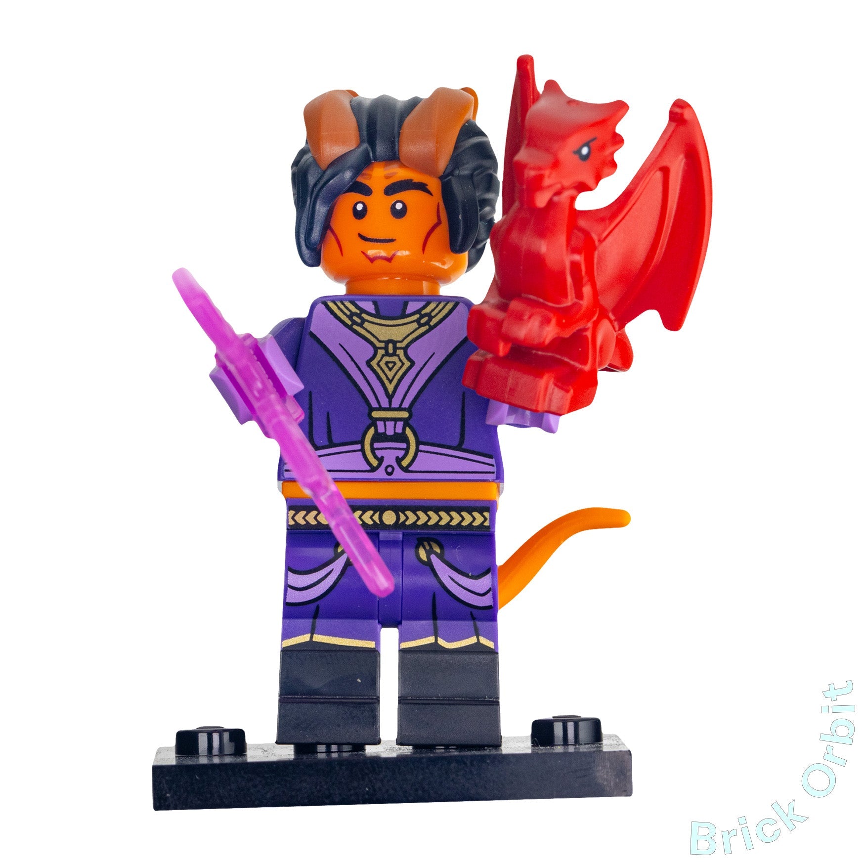 Genuine LEGO® TIEFLING SORCERER (coldnd03) Minifigure - Dungeons and Dragons CMF - New - Product Image from Brick Orbit