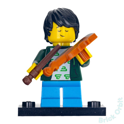 Genuine LEGO® VIOLINIST (col375) - Collectible Minifigures Series 21 - Used - Product Image from Brick Orbit