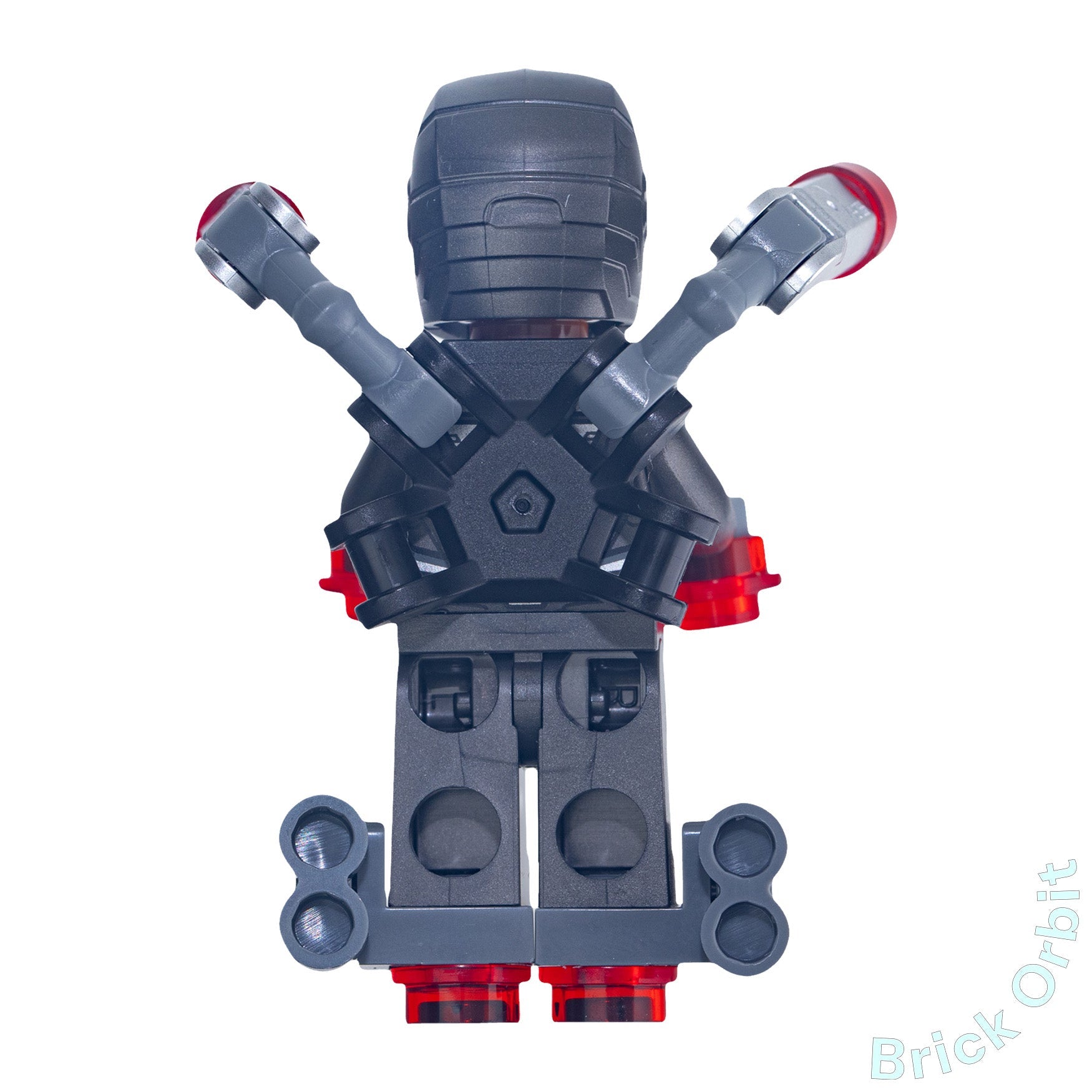 Genuine LEGO® WAR MACHINE (sh1054) Minifigure - Marvel Super Heroes - New - From Paper - Product Image from Brick Orbit
