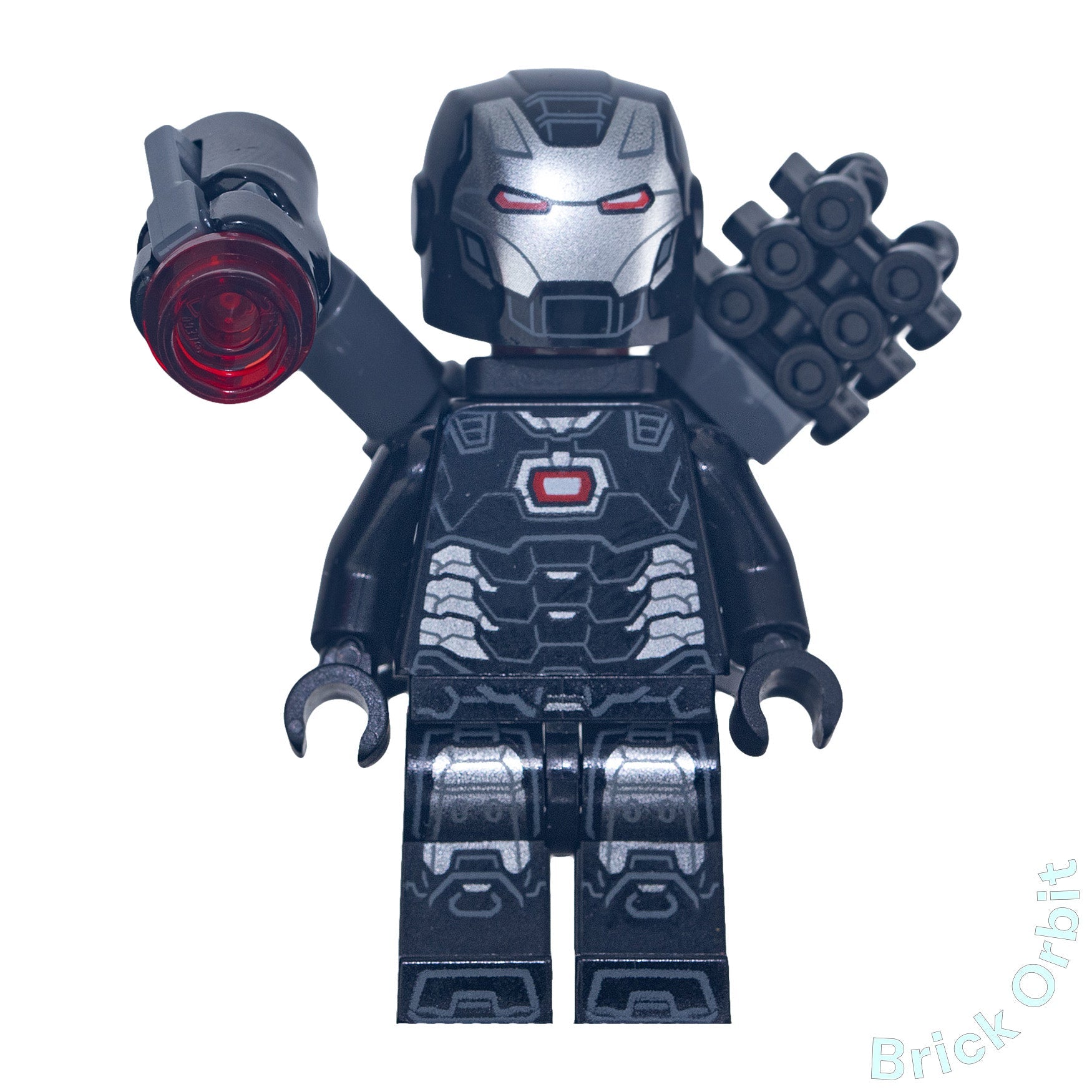 Genuine LEGO® WAR MACHINE (sh755) Minifigure - Marvel Super Heroes - Used - From 242107 - Product Image from Brick Orbit