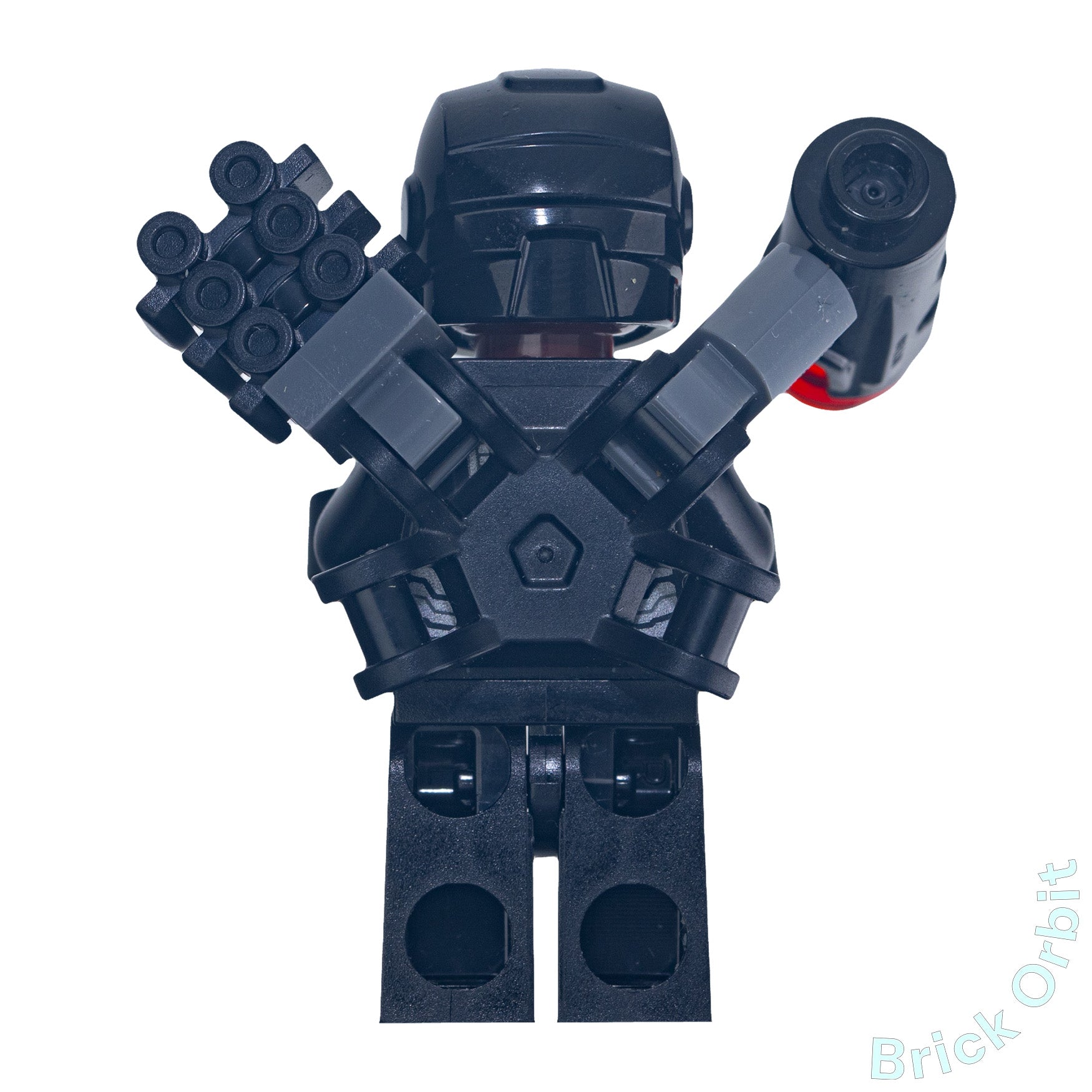 Genuine LEGO® WAR MACHINE (sh755) Minifigure - Marvel Super Heroes - Used - From 242107 - Product Image from Brick Orbit