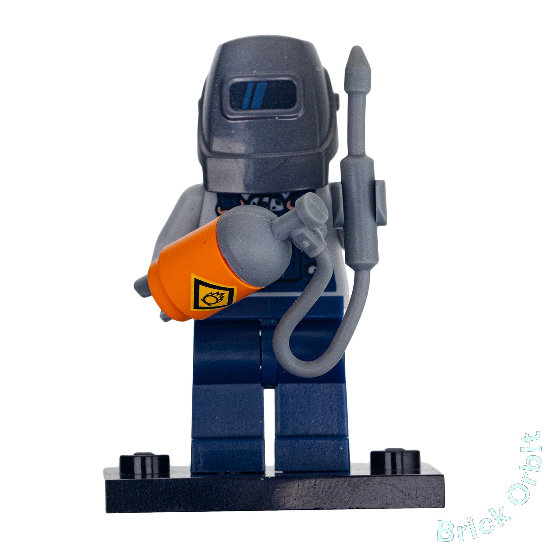 Genuine LEGO® WELDER, SERIES 11 (col172) Minifigure - Collectible Minifigures - Used - Product Image from Brick Orbit
