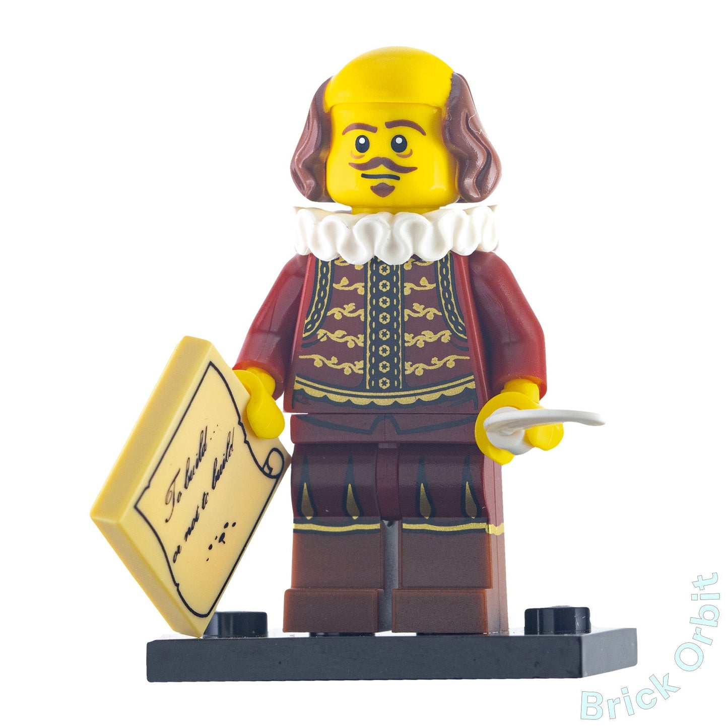 Genuine LEGO® WILLIAM SHAKESPEARE, THE LEGO MOVIE (tlm008) Minifigure - Collectible Minifigures - Used - Product Image from Brick Orbit
