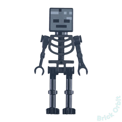 Genuine LEGO® WITHER SKELETON (min025) Minifigure - Minecraft - New - Product Image from Brick Orbit