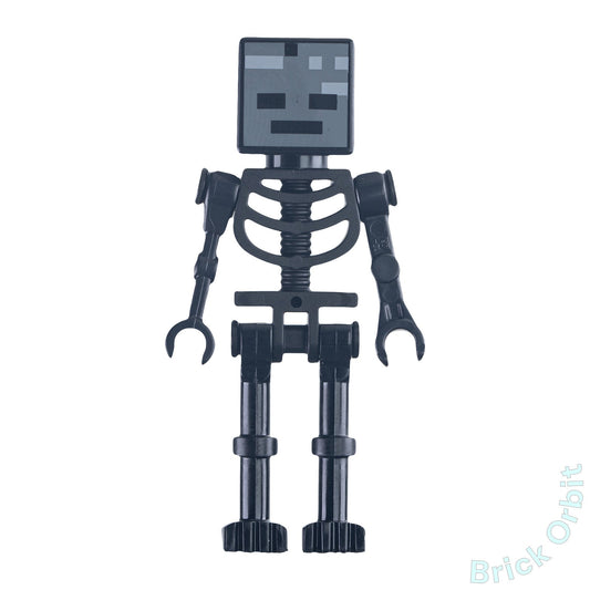 Genuine LEGO® WITHER SKELETON (min025) Minifigure - Minecraft - New - Product Image from Brick Orbit