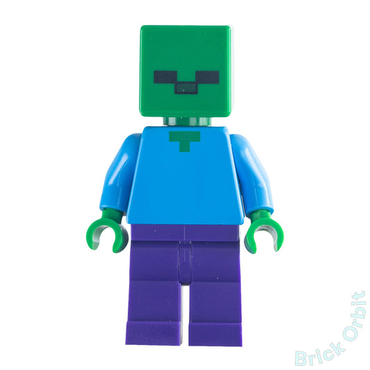 Genuine LEGO® ZOMBIE (min010) Minifigure - Minecraft - New - Product Image from Brick Orbit