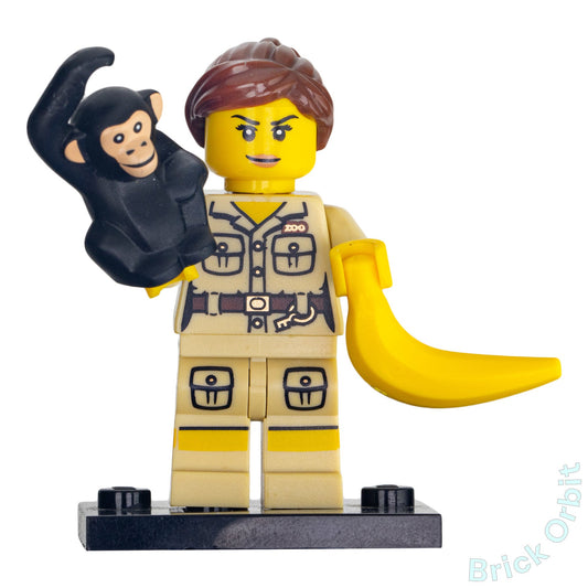 Genuine LEGO® ZOOKEEPER, SERIES 5 (col071) Minifigure - Collectible Minifigures - Used - Product Image from Brick Orbit