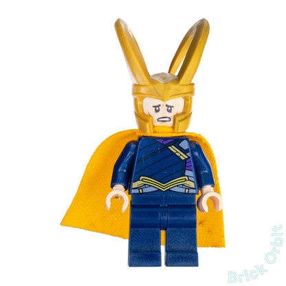 Genuine LOKI (sh411) - Marvel Super Heroes - Used LEGO® Minifigure from set 76088 - 1 - Product Image from Brick Orbit