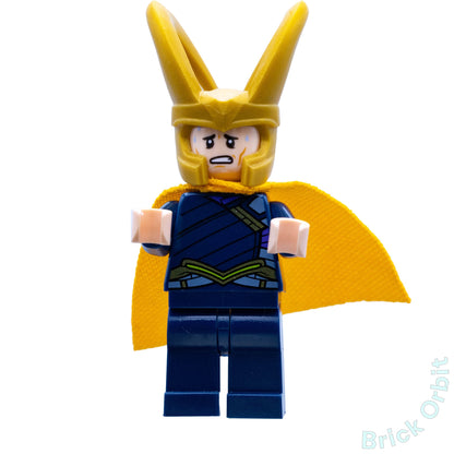 Genuine LOKI (sh411) - Marvel Super Heroes - Used LEGO® Minifigure from set 76088-1 - Product Image from Brick Orbit