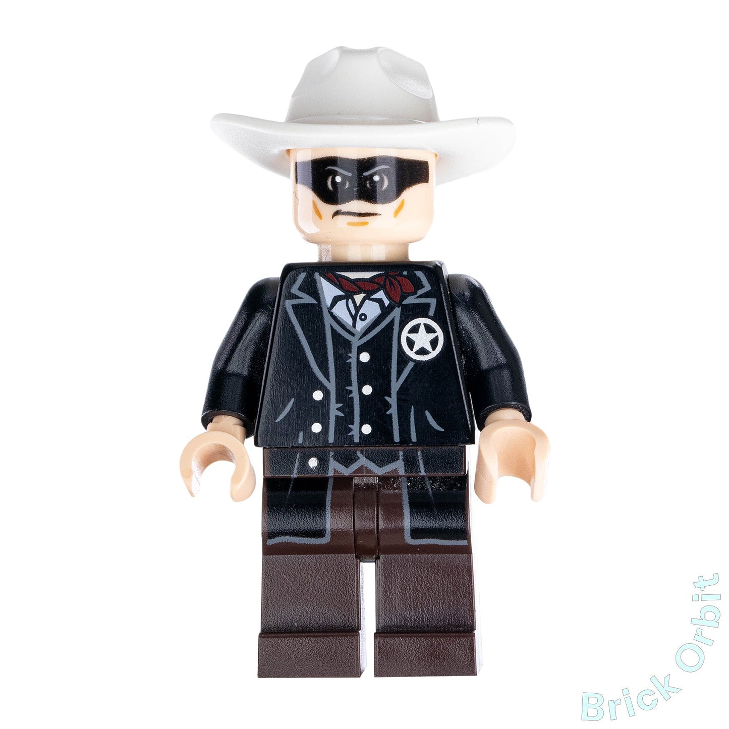 Genuine LONE RANGER (tlr001) - The Lone Ranger - Used LEGO® Minifigure - Product Image from Brick Orbit