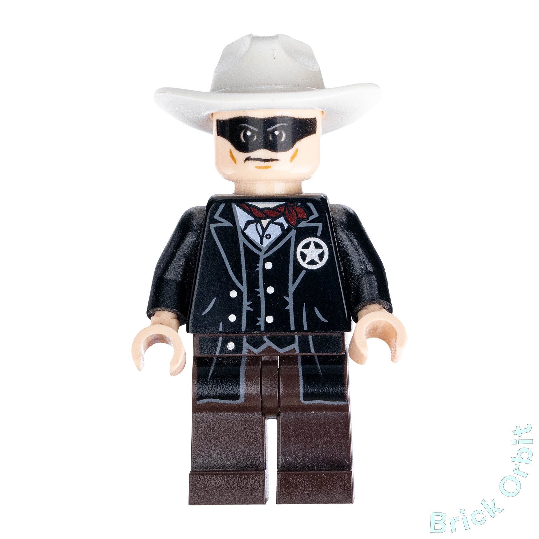 Genuine LONE RANGER (tlr001) - The Lone Ranger - Used LEGO® Minifigure - Product Image from Brick Orbit