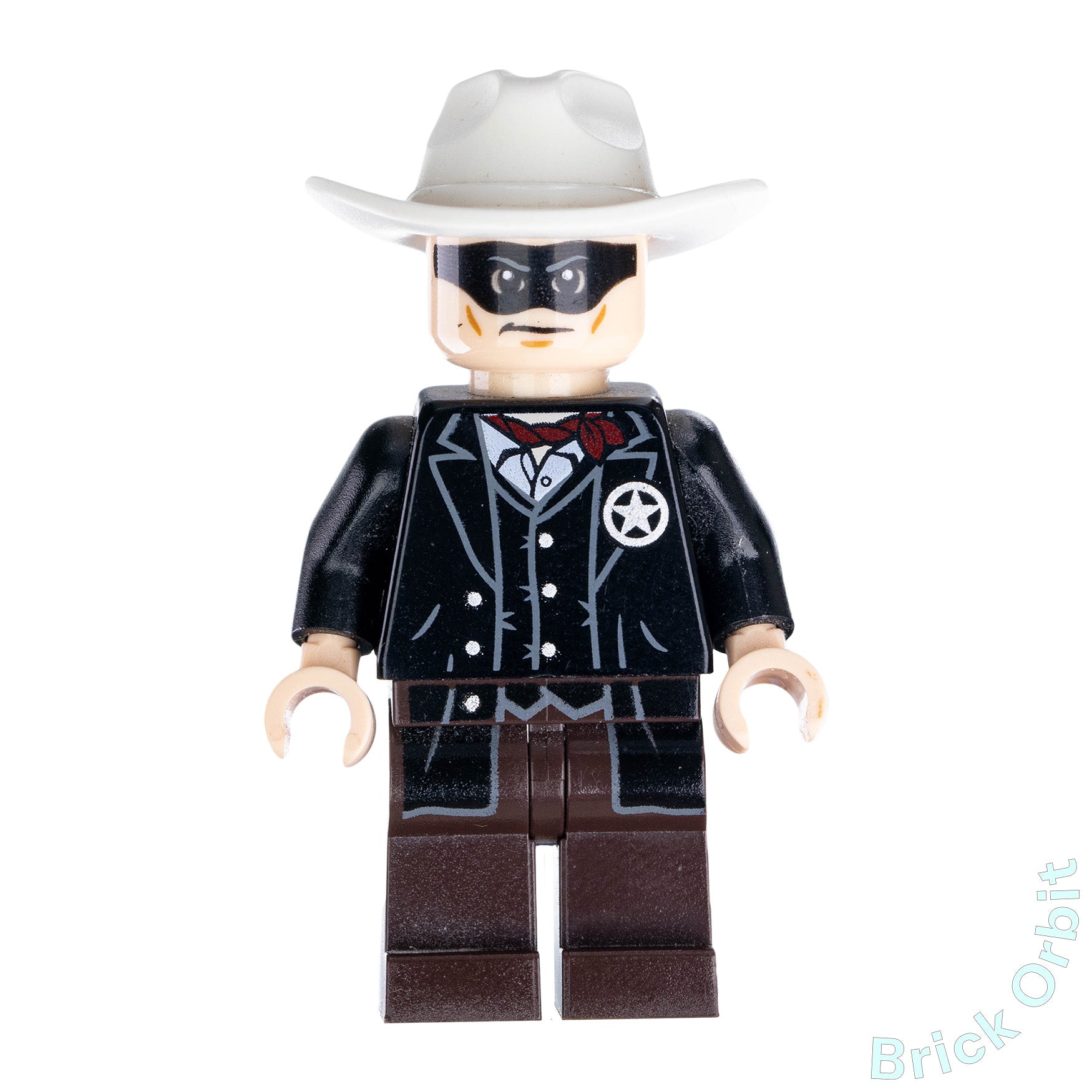 Genuine LONE RANGER (tlr001) - The Lone Ranger - Used LEGO® Minifigure - Product Image from Brick Orbit