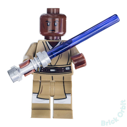 Genuine MACE WINDU (DARK TAN LEGS) (sw0889) - Star Wars - Used LEGO® Minifigure from set 75199 - 1 - Product Image from Brick Orbit