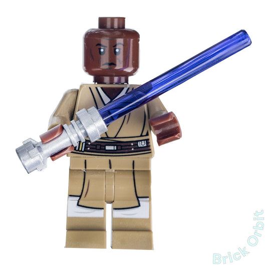 Genuine MACE WINDU (DARK TAN LEGS) (sw0889) - Star Wars - Used LEGO® Minifigure from set 75199 - 1 - Product Image from Brick Orbit