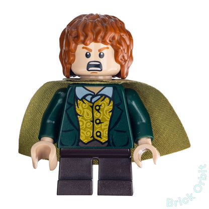 Genuine MERIADOC BRANDYBUCK (MERRY) (lor016) - The Hobbit And The Lord Of The Rings - Used LEGO® Minifigure from set 9472 - 1 - Product Image from Brick Orbit