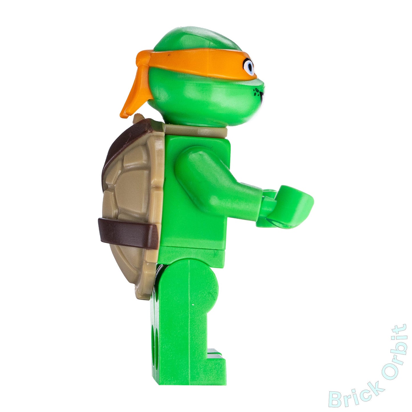 Genuine MICHELANGELO, GRIN (tnt012) - Teenage Mutant Ninja Turtles - Used LEGO® Minifigure from set 79100 - 1 - Product Image from Brick Orbit