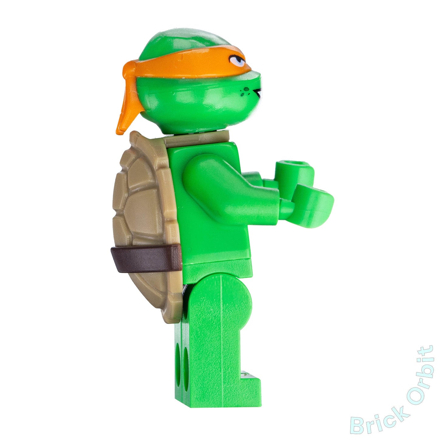 Genuine MICHELANGELO, GRITTED TEETH, SMUDGES (tnt038) - Teenage Mutant Ninja Turtles - Used LEGO® Minifigure from set 79122 - 1 - Product Image from Brick Orbit