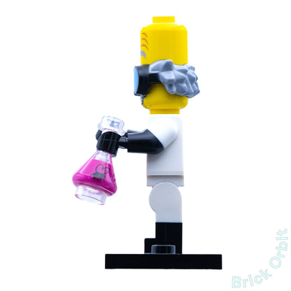 Genuine MONSTER SCIENTIST (col213) - Collectible Minifigures Series 14 - Used LEGO® Minifigure - Product Image from Brick Orbit