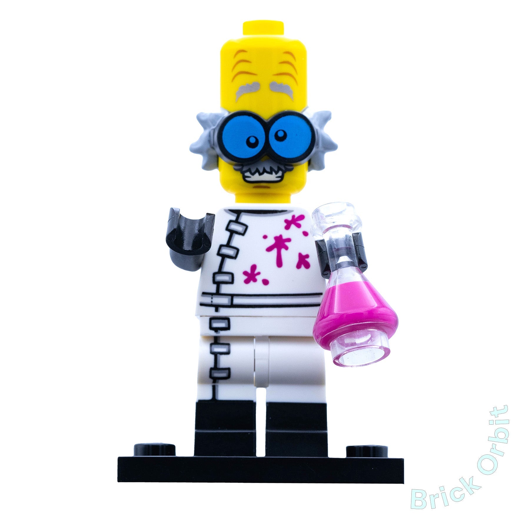 Genuine MONSTER SCIENTIST (col213) - Collectible Minifigures Series 14 - Used LEGO® Minifigure - Product Image from Brick Orbit