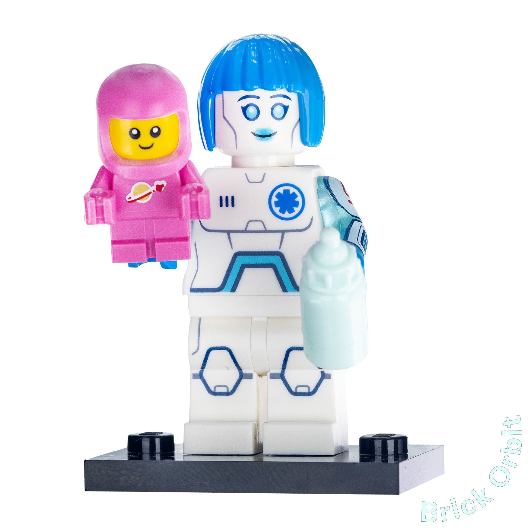 Genuine NURSE ANDROID, SERIES 26 (col441) - Collectible Minifigures - New LEGO® Minifigure - Product Image from Brick Orbit