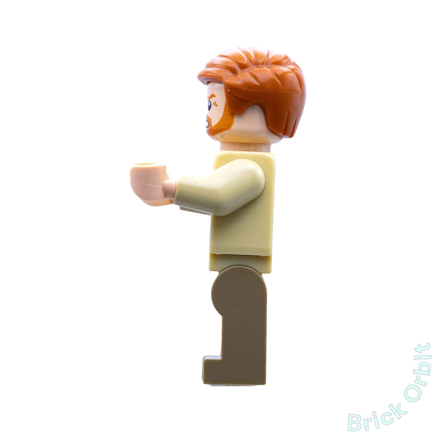 Genuine OBI-WAN KENOBI (DARK TAN PRINTED LEGS) (sw0535) - Star Wars - Used LEGO® Minifigure from set 75040-1 - Product Image from Brick Orbit