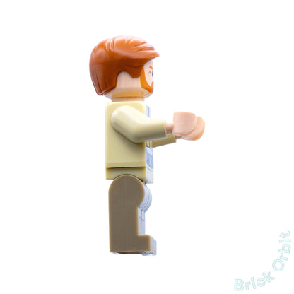 Genuine OBI-WAN KENOBI (DARK TAN PRINTED LEGS) (sw0535) - Star Wars - Used LEGO® Minifigure from set 75040-1 - Product Image from Brick Orbit