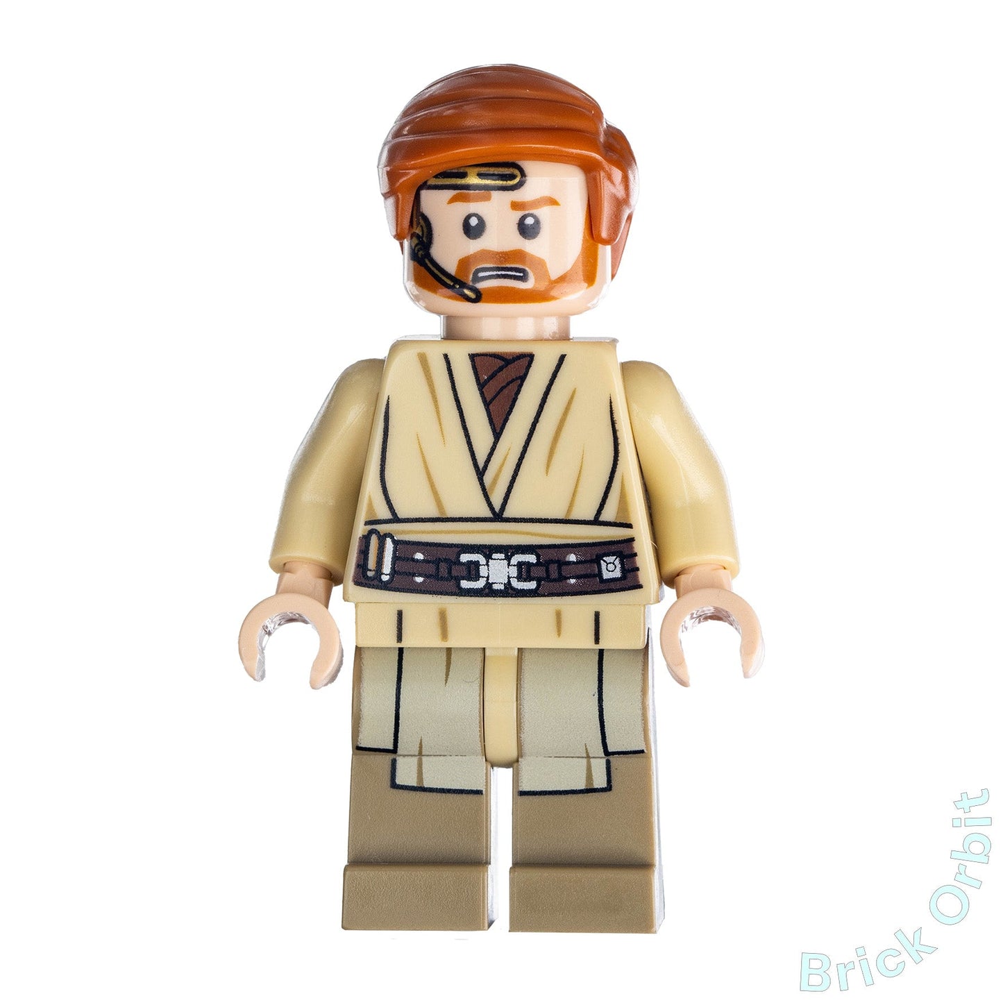 Genuine OBI - WAN KENOBI (HEADSET) (sw0704) - Star Wars - Used LEGO® Minifigure from set 75135 - 1 - Product Image from Brick Orbit