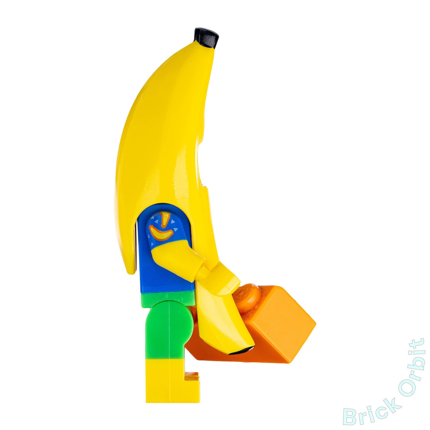 Genuine PARTY BANANA MINIFIGURE (col330) - Promotional - Used LEGO® Minifigure from set 5005250 - 1 - Product Image from Brick Orbit