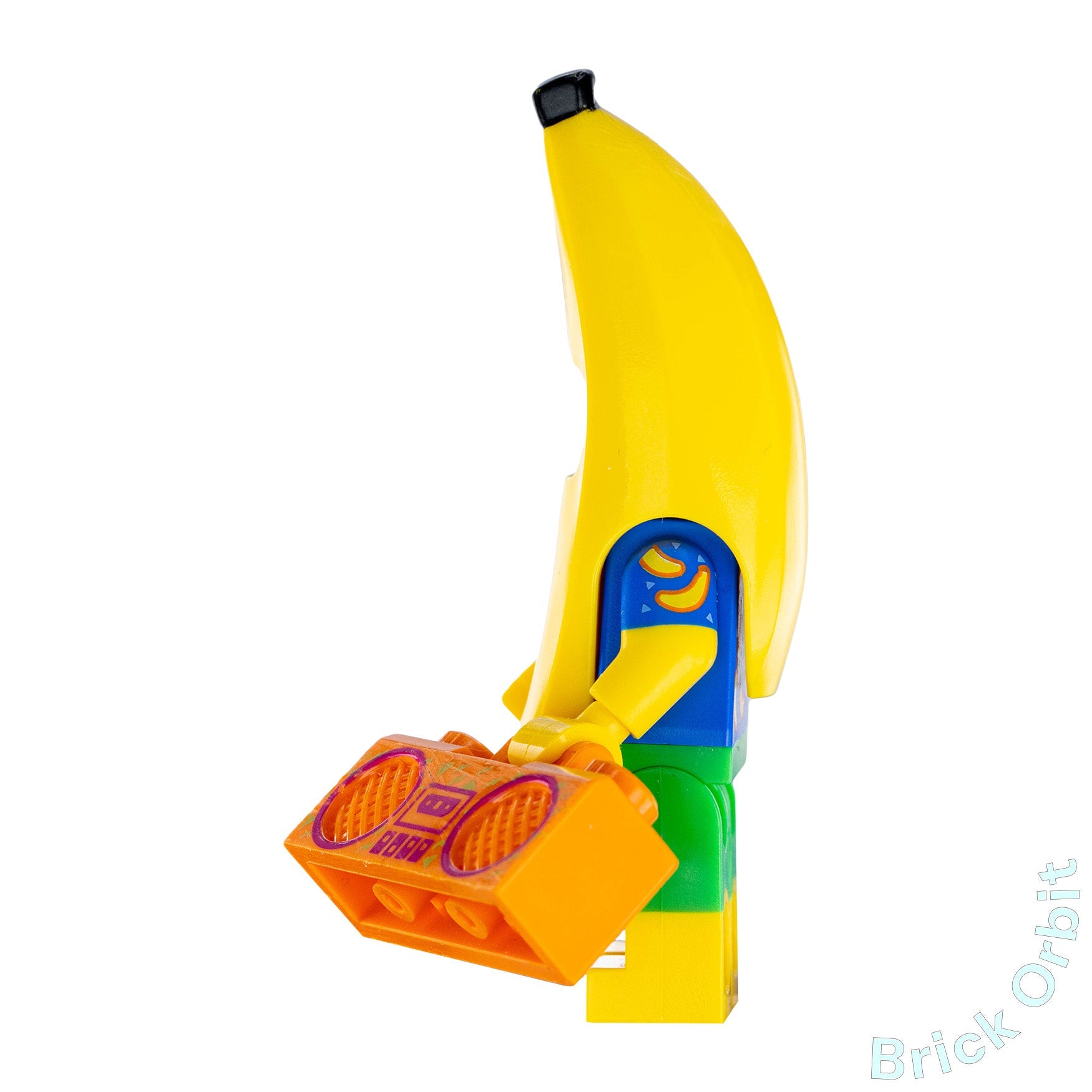 Genuine PARTY BANANA MINIFIGURE (col330) - Promotional - Used LEGO® Minifigure from set 5005250 - 1 - Product Image from Brick Orbit