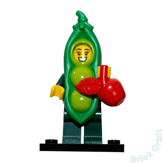 Genuine PEAPOD COSTUME GIRL (col360) - Collectible Minifigures Series 20 - Used LEGO® Minifigure - Product Image from Brick Orbit