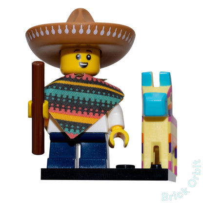 Genuine PIÑATA BOY (col358) - Collectible Minifigures Series 20 - Used LEGO® Minifigure - Product Image from Brick Orbit