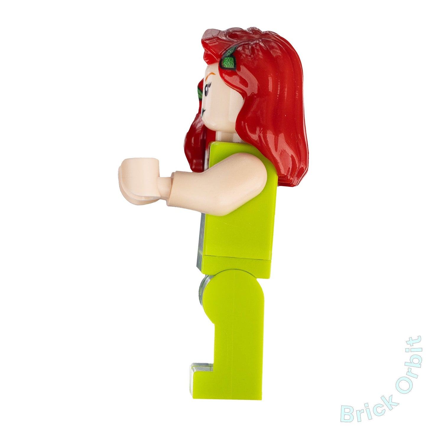 Genuine POISON IVY, HAIR OVER SHOULDER (sh010) - Dc Comics Super Heroes - Used LEGO® Minifigure - Product Image from Brick Orbit