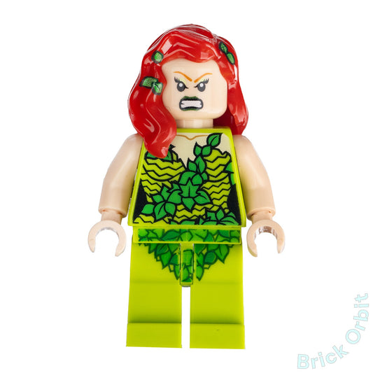 Genuine POISON IVY, HAIR OVER SHOULDER (sh010) - Dc Comics Super Heroes - Used LEGO® Minifigure - Product Image from Brick Orbit
