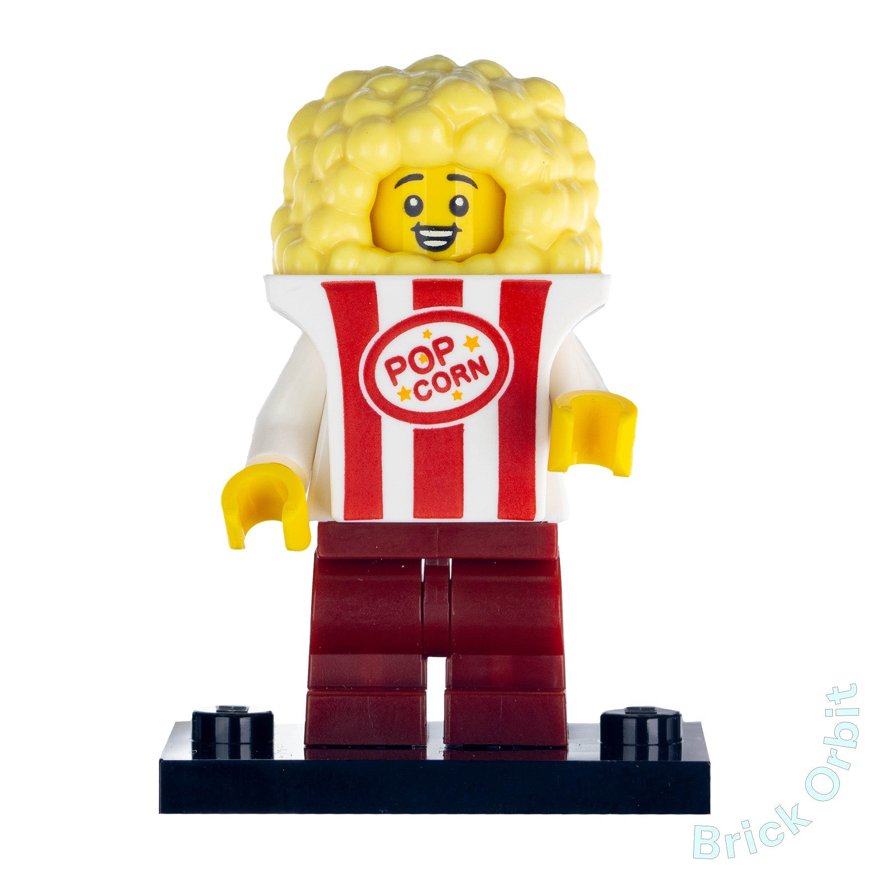 Genuine POPCORN COSTUME, SERIES 23 (col404) - Collectible Minifigures - Used LEGO¨ Minifigure - Product Image from Brick Orbit