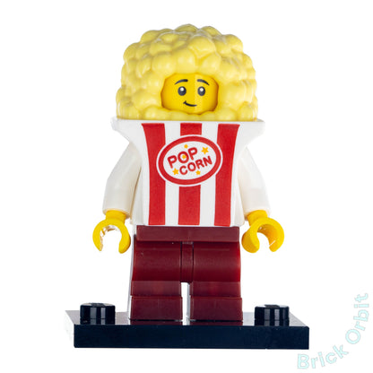 Genuine POPCORN COSTUME, SERIES 23 (col404) - Collectible Minifigures - Used LEGO¨ Minifigure - Product Image from Brick Orbit