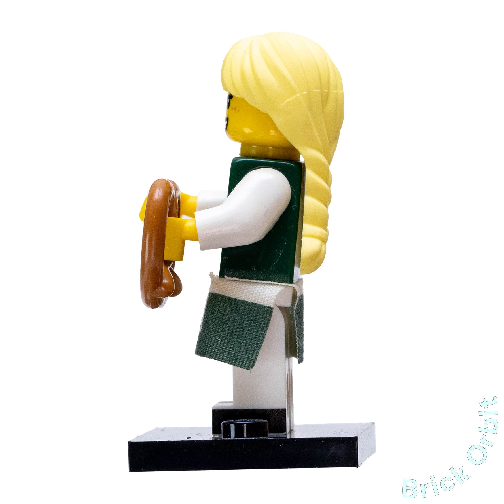 Genuine PRETZEL GIRL, SERIES 11 (col165) - Collectible Minifigures - Used LEGO® Minifigure - Product Image from Brick Orbit