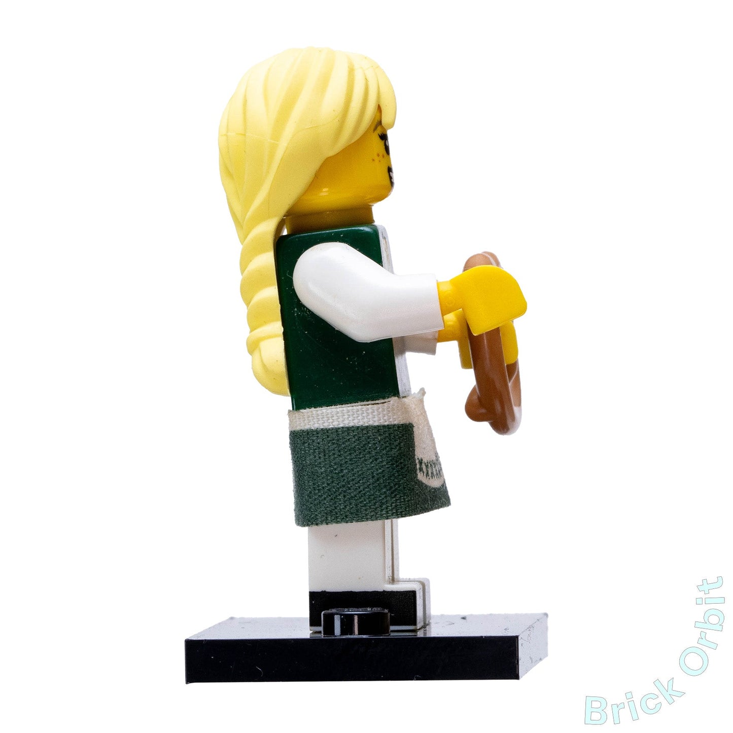 Genuine PRETZEL GIRL, SERIES 11 (col165) - Collectible Minifigures - Used LEGO® Minifigure - Product Image from Brick Orbit