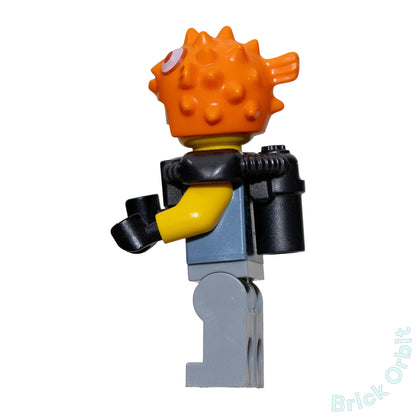 Genuine PRIVATE PUFFER (njo439) - The Lego Ninjago Movie - Used LEGO® Minifigure from set 70657-1 - Product Image from Brick Orbit