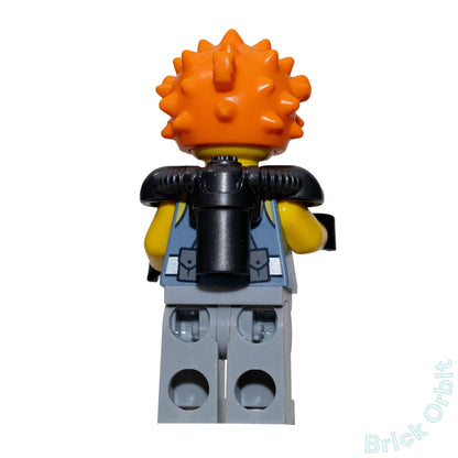 Genuine PRIVATE PUFFER (njo439) - The Lego Ninjago Movie - Used LEGO® Minifigure from set 70657-1 - Product Image from Brick Orbit