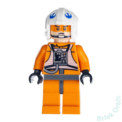 Genuine REBEL PILOT X - WING (sw0399) - Star Wars - Used LEGO® Minifigure from set 9677 - 1 - Product Image from Brick Orbit
